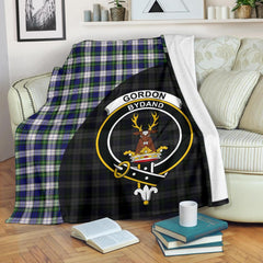 Gordon Dress Modern Tartan Crest Blanket Wave Style