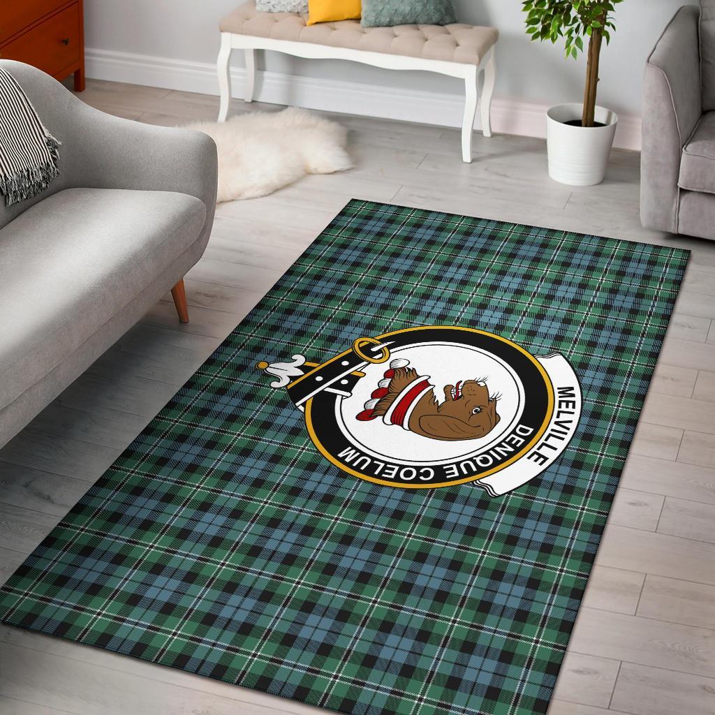 Melville Tartan Crest Area Rug