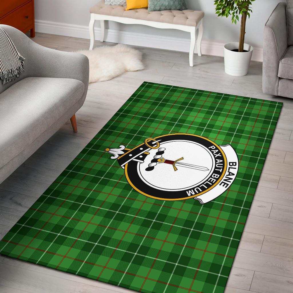 Blane Tartan Crest Area Rug