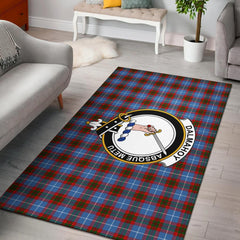 Dalmahoy Tartan Crest Area Rug