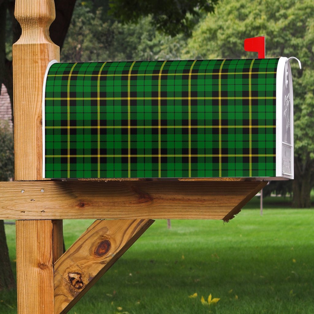 Wallace Hunting Green Tartan Mailbox