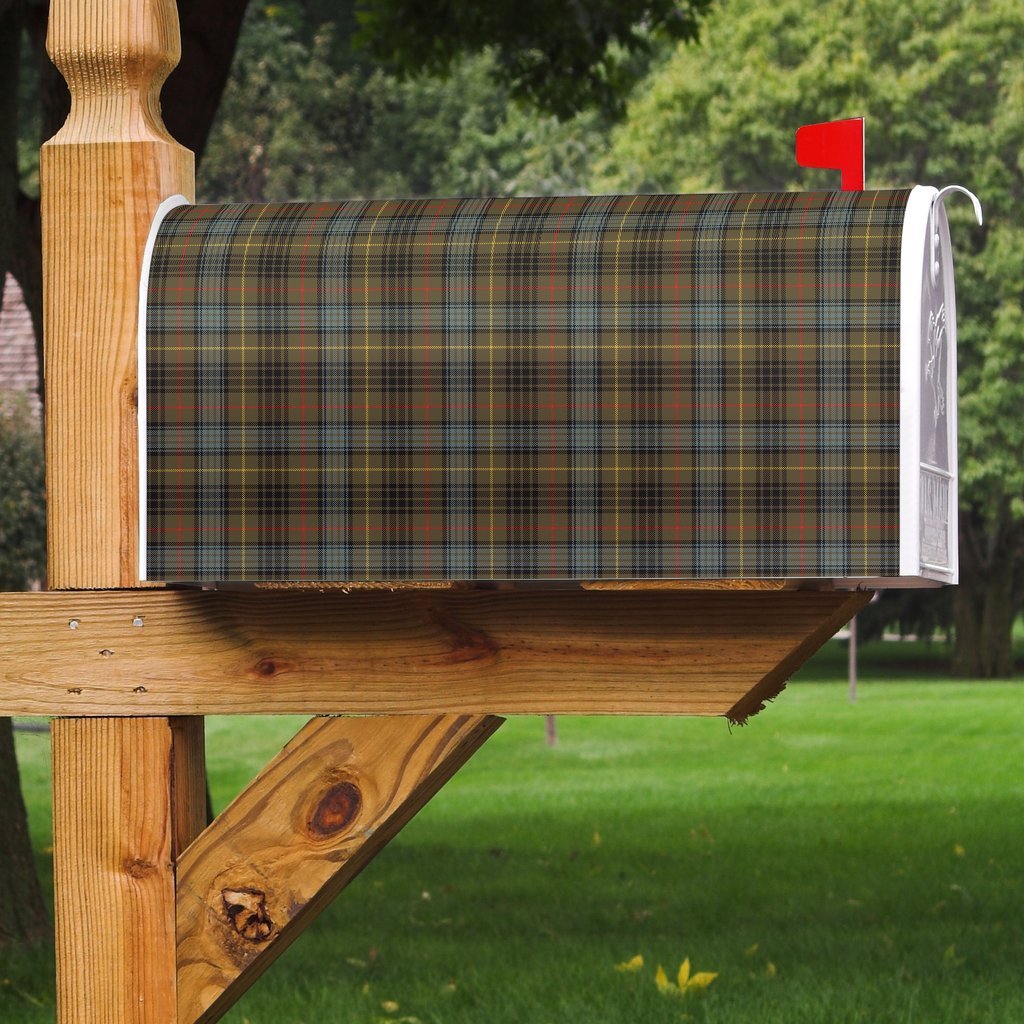 Stewart Hunting Weathered Tartan Mailbox