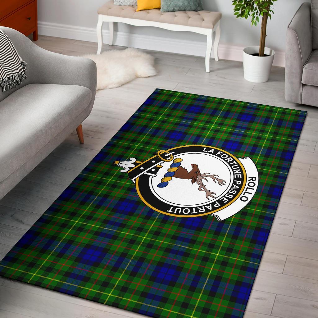 Rollo Tartan Crest Area Rug