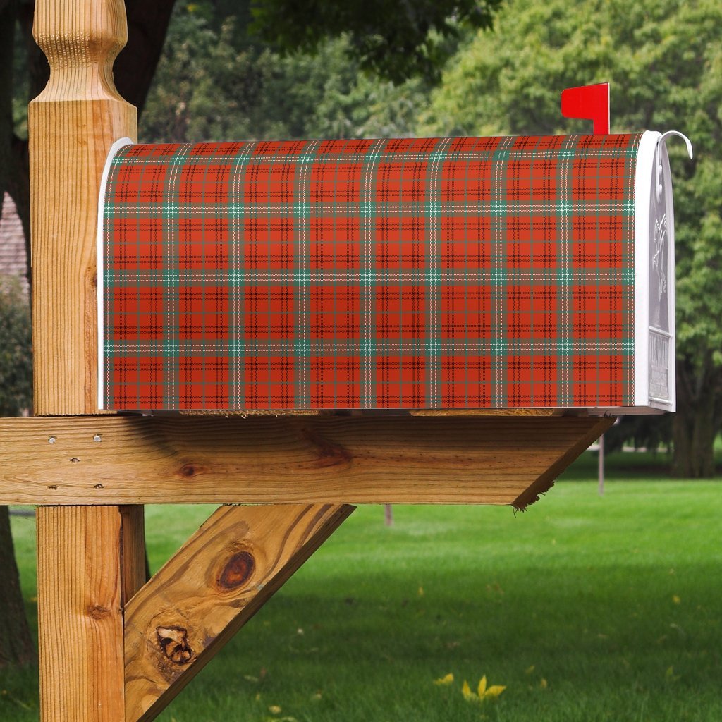 Morrison Red Ancient Tartan Mailbox