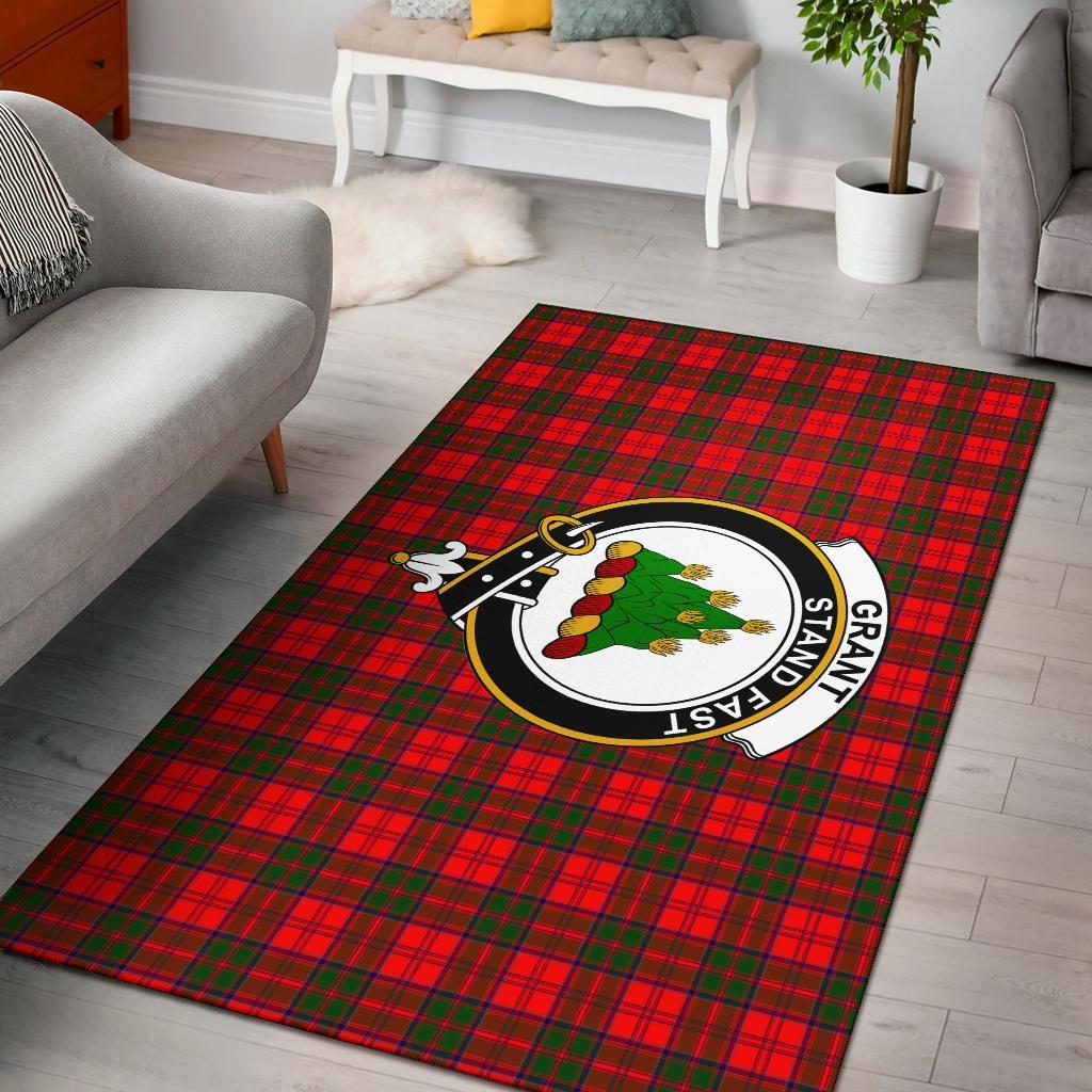 Grant Tartan Crest Area Rug