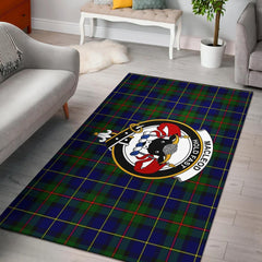 MacLeod Tartan Crest Area Rug