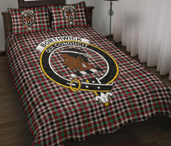 Borthwick Dress Ancient Tartan Crest Quilt Bed Set