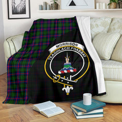 Morrison Modern Tartan Crest Blanket Wave Style