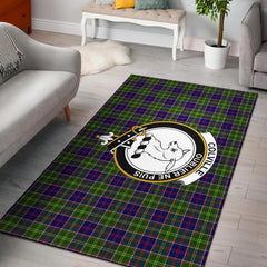 Colville Tartan Crest Area Rug