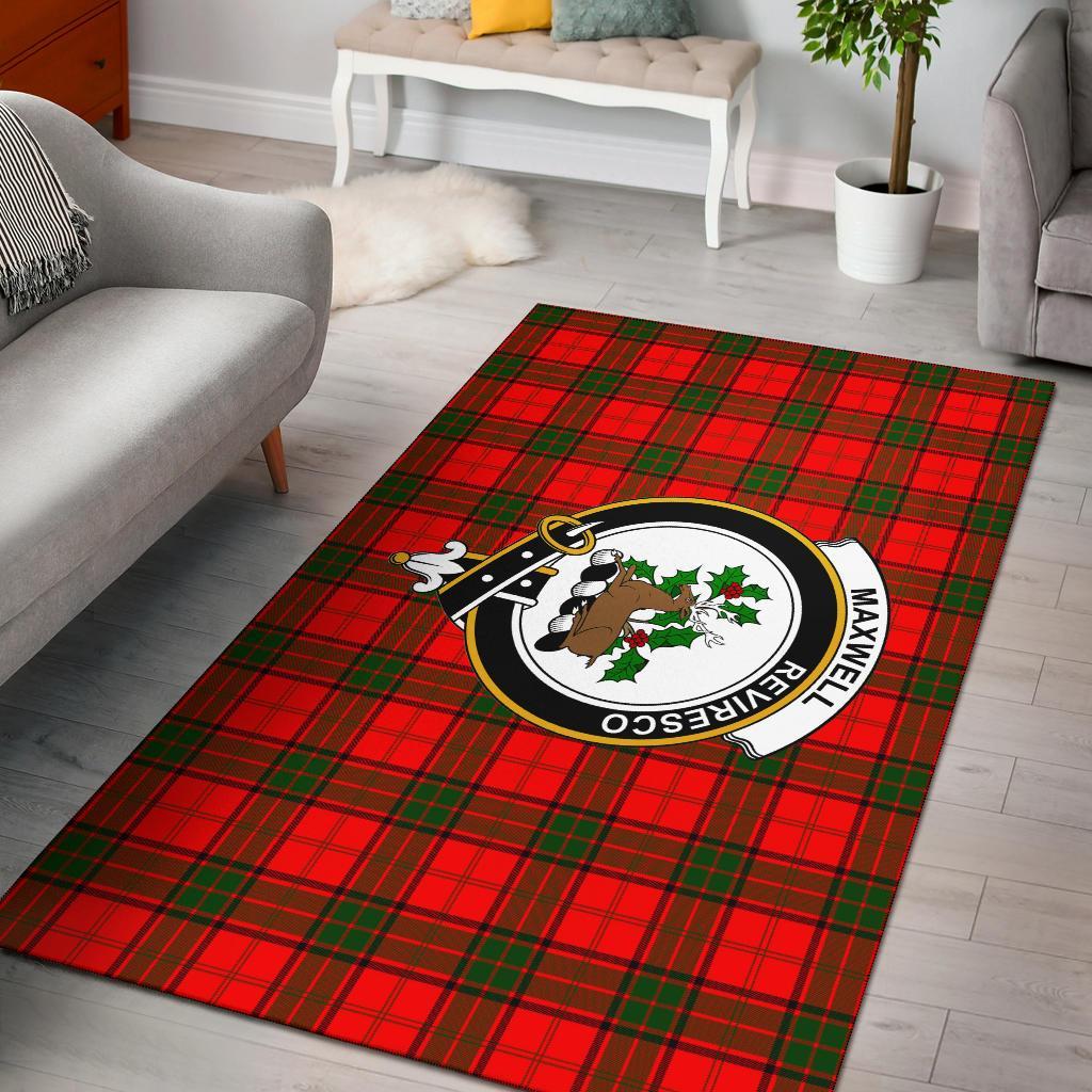 Maxwell Tartan Crest Area Rug