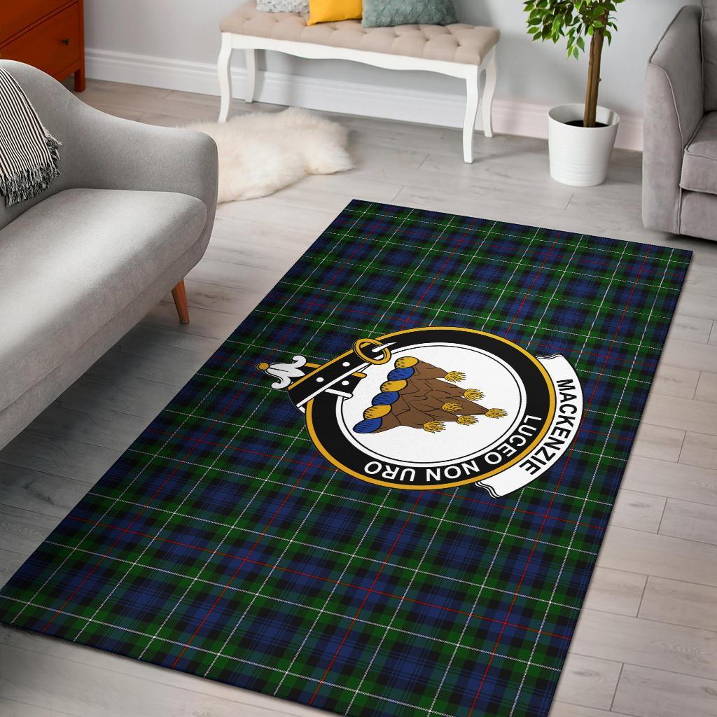 Mackenzie Tartan Crest Area Rug