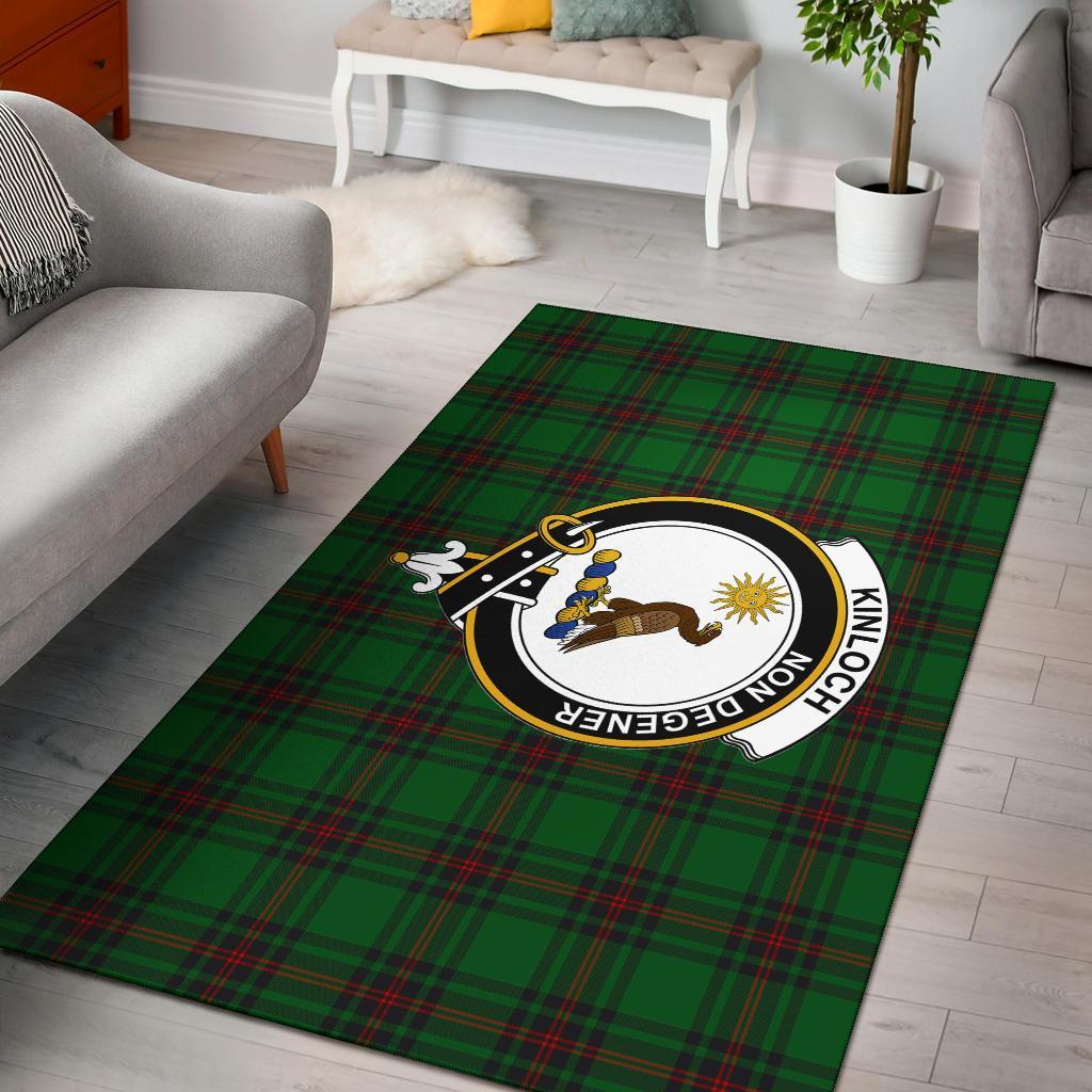 Kinloch Tartan Crest Area Rug