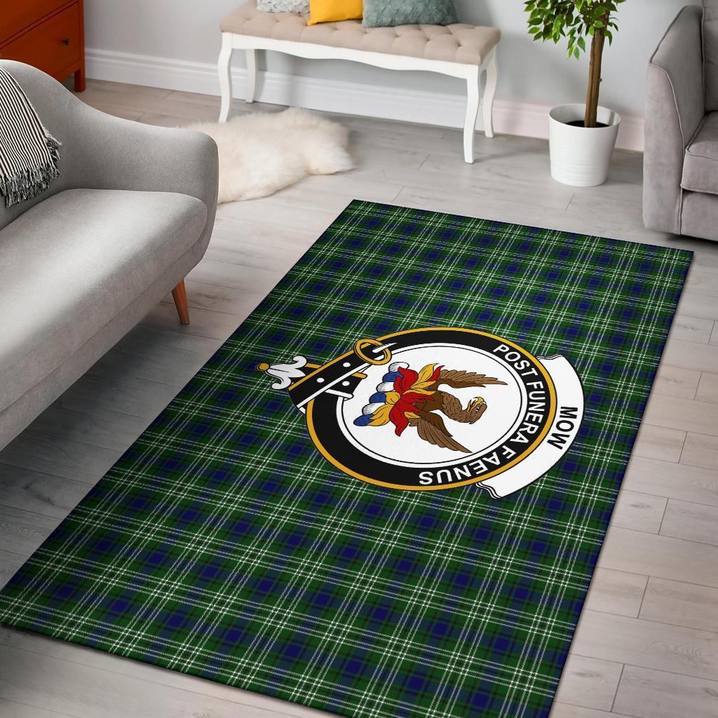 Mow Tartan Crest Area Rug