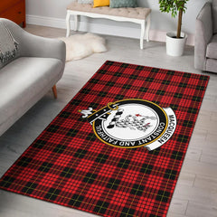 Macqueen Tartan Crest Area Rug