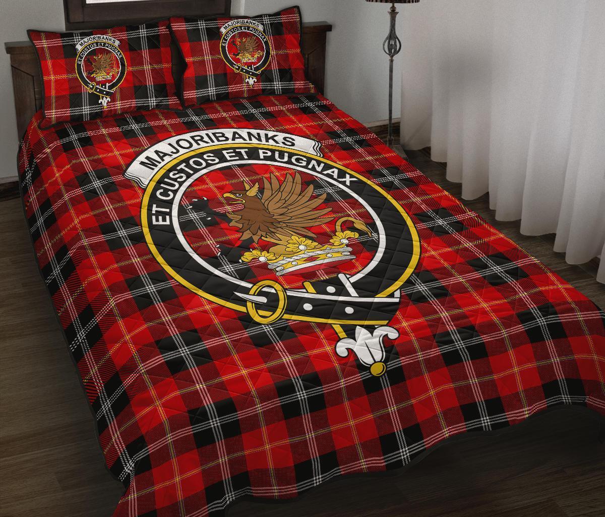 Marjoribanks Tartan Crest Quilt Bed Set