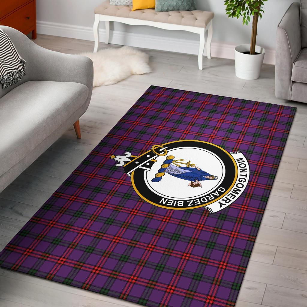 Montgomery Tartan Crest Area Rug