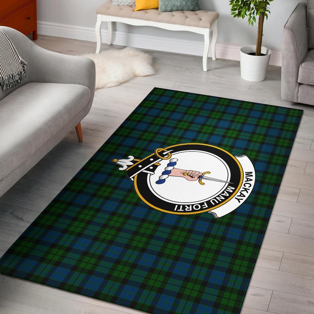 Mackay Tartan Crest Area Rug