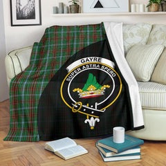 Gayre Tartan Crest Blanket Wave Style