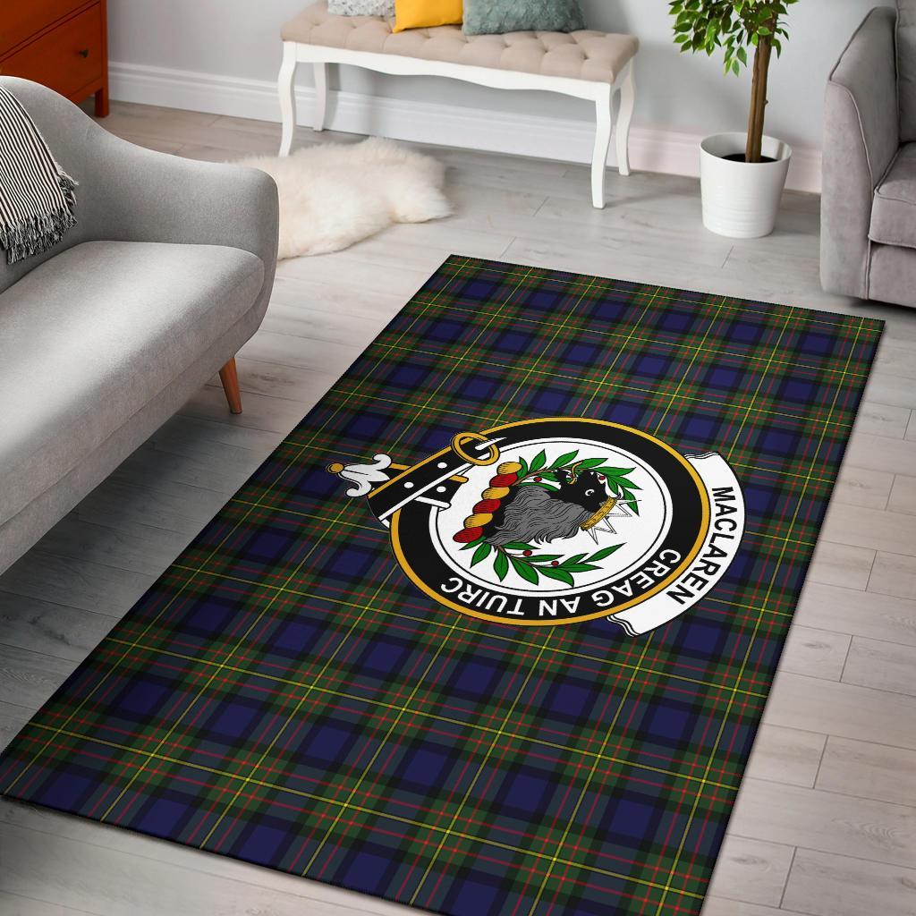 Maclaren Tartan Crest Area Rug