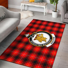 Maciver Tartan Crest Area Rug