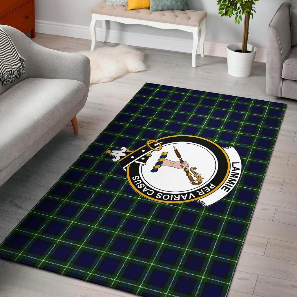 Lammie Tartan Crest Area Rug