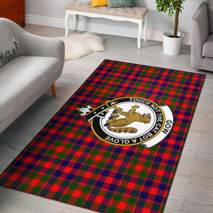 Gow (Or Mcgouan) Tartan Crest Area Rug