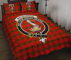 MacQuarrie Modern Tartan Crest Quilt Bed Set