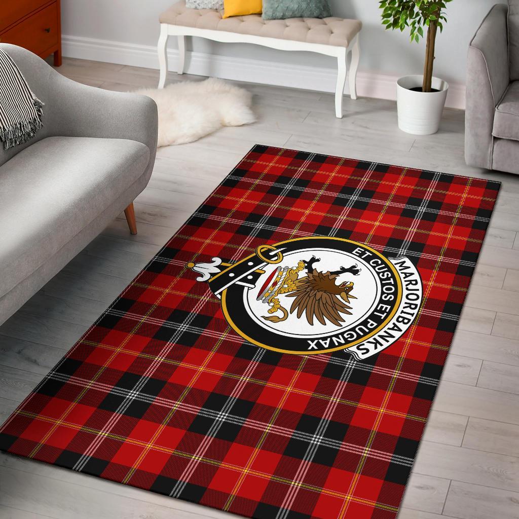 Marjoribanks Tartan Crest Area Rug