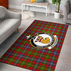 Forrester Tartan Crest Area Rug