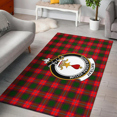 Rattray Tartan Crest Area Rug