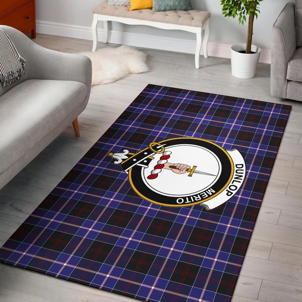 Dunlop Tartan Crest Area Rug