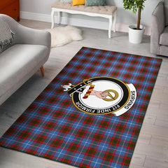 Skirving Tartan Crest Area Rug