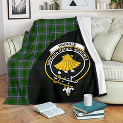 Pringle Tartan Crest Blanket Wave Style