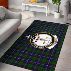 Russell Tartan Crest Area Rug