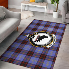 Rutherford Tartan Crest Area Rug