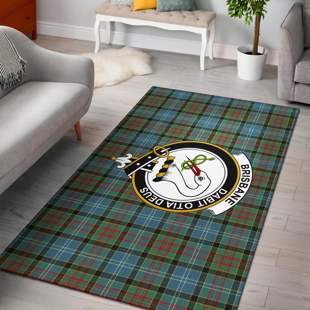 Brisbane Tartan Crest Area Rug