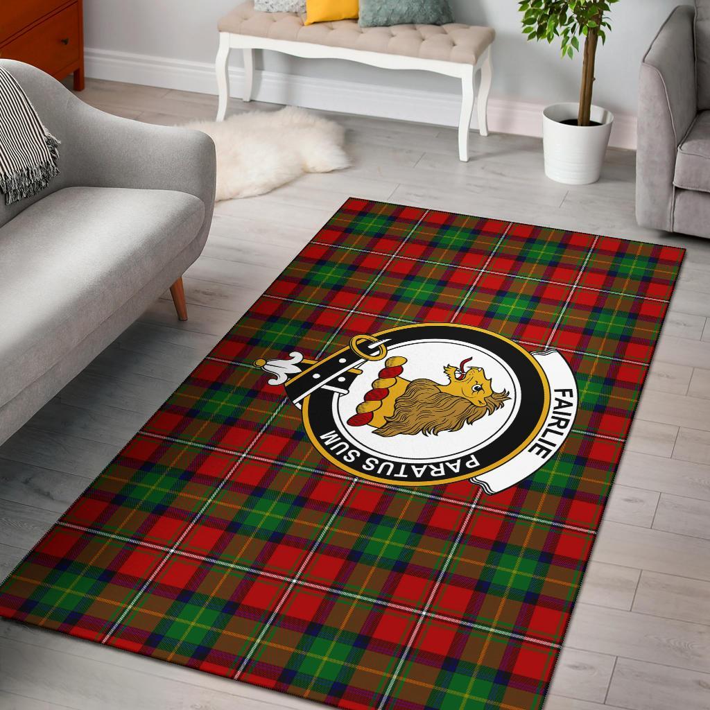 Fairlie Tartan Crest Area Rug