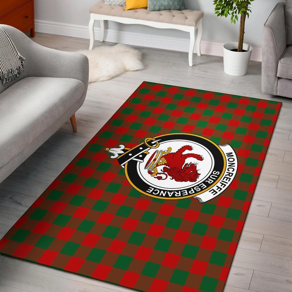 Moncrieffe Tartan Crest Area Rug