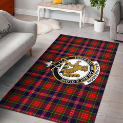 MacPherson Tartan Crest Area Rug