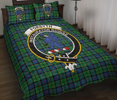 Forsyth Ancient Tartan Crest Quilt Bed Set