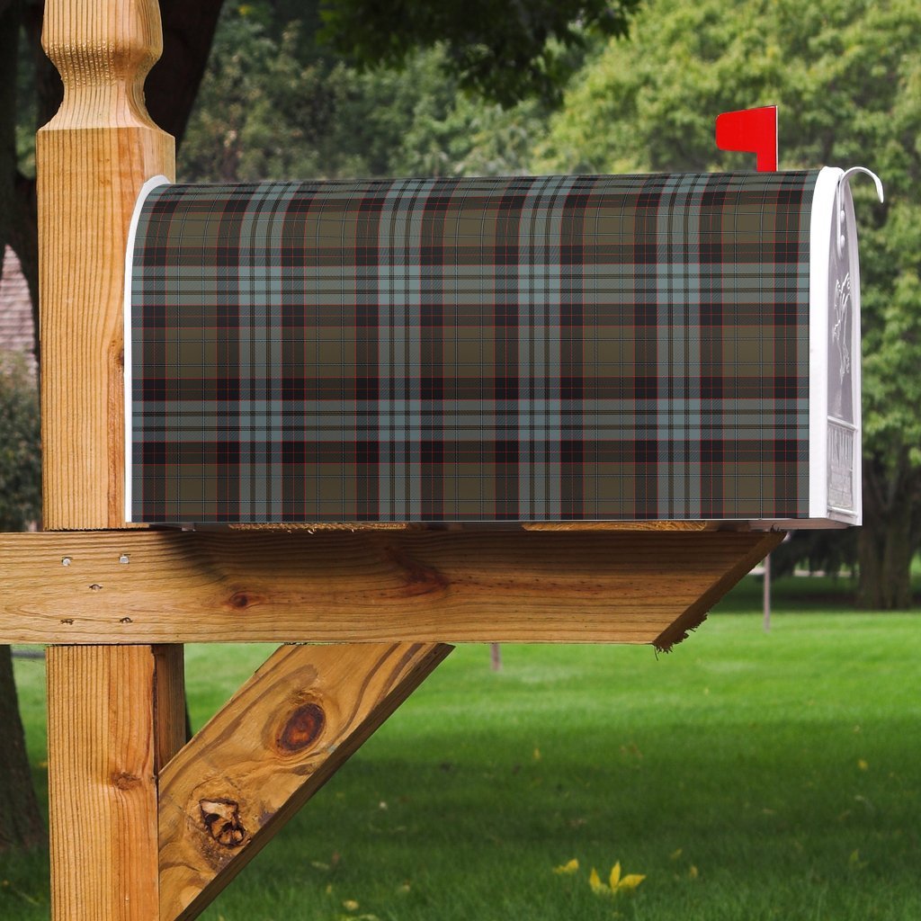 Stewart Old Weathered Tartan Mailbox