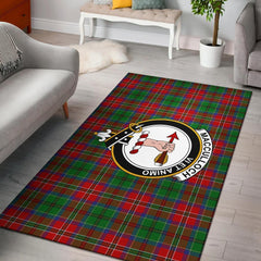 Macculloch (Mcculloch) Tartan Crest Area Rug