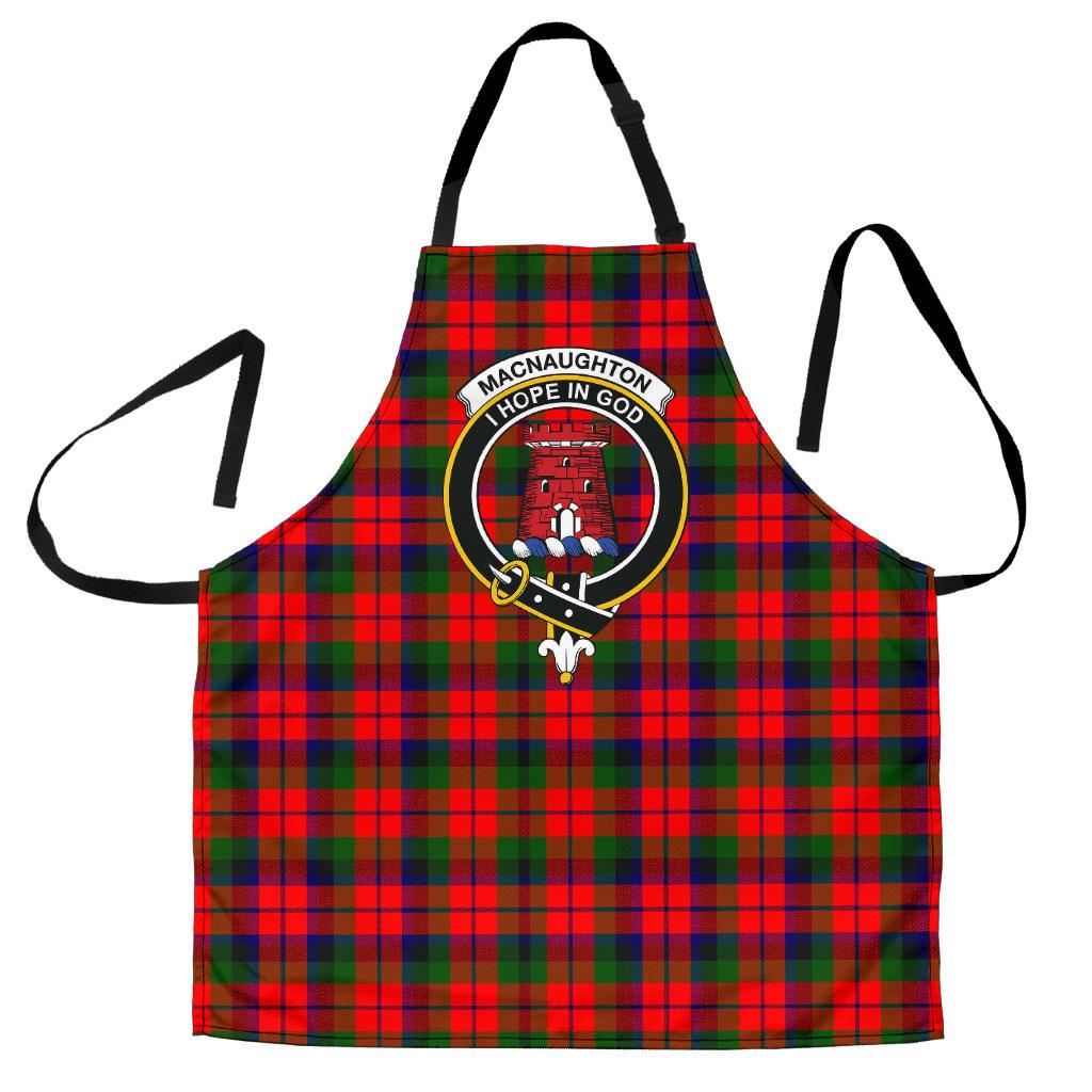 MacNaughton Modern Tartan Crest Apron