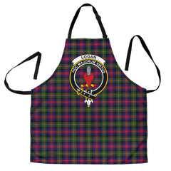 Logan Modern Tartan Crest Apron