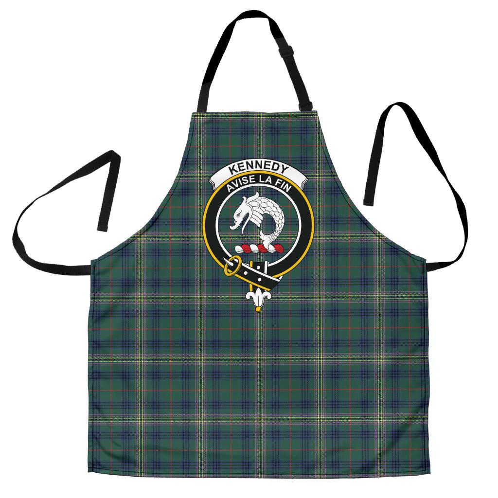 Kennedy Modern Tartan Crest Apron