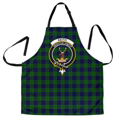 Keith Modern Tartan Crest Apron