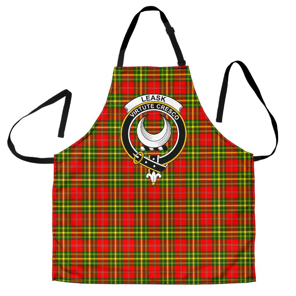 Leask Tartan Crest Apron