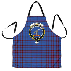 Elliot Modern Tartan Crest Apron