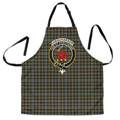 Farquharson Weathered Tartan Crest Apron