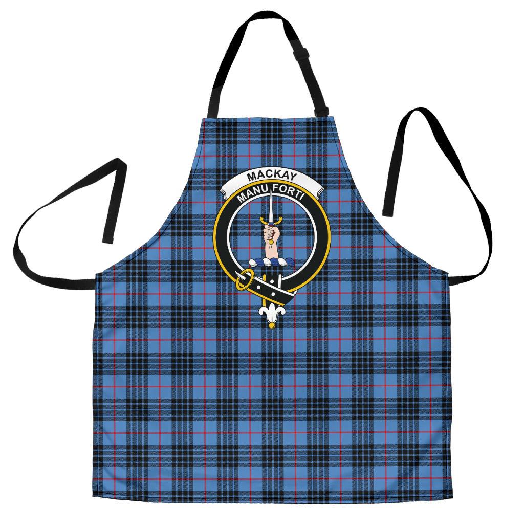 MacKay Blue Tartan Crest Apron